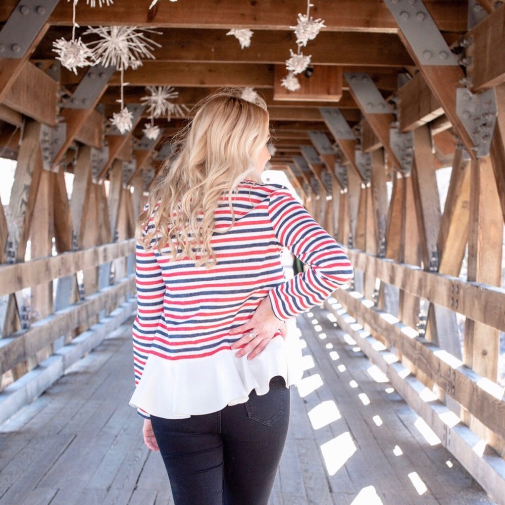 Ready to Ruffle Top - Picture 2 of 2